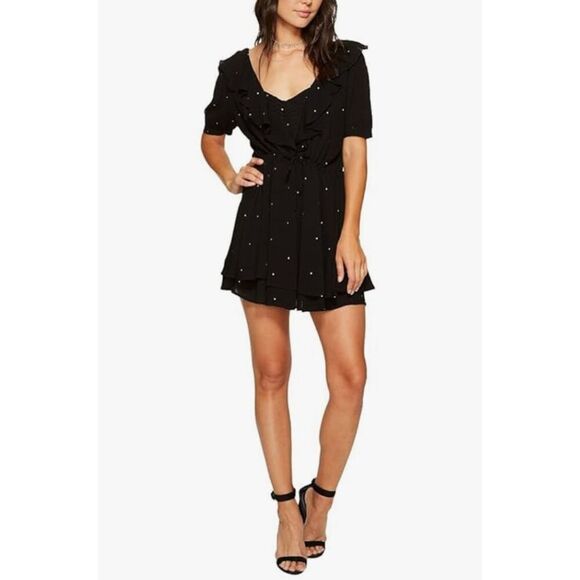 For Love & Lemons Disco Baby Drawstring Dress - Picture 1 of 8